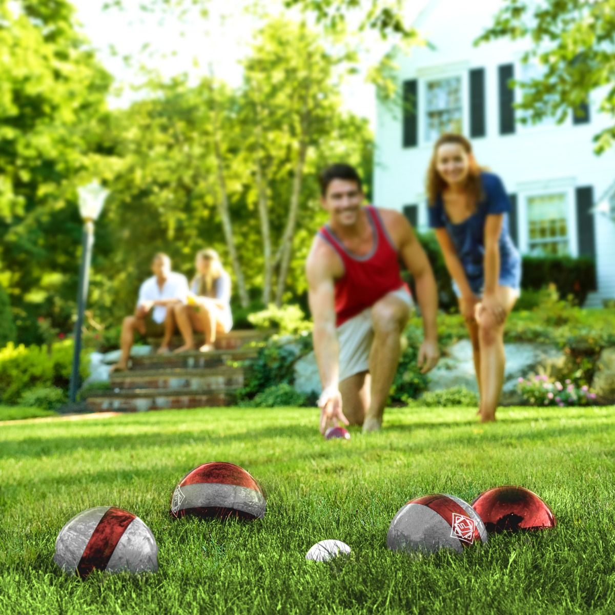 Bocce Visual Bocce Ball Set | Bocce Court Material Supplies | BocceCourtPro
